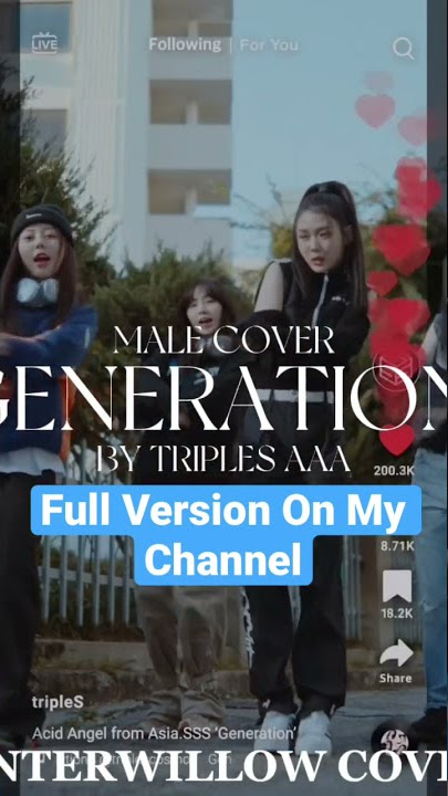 Triples aaa “Generation” cover (male) #triplesaaa #generation #cover #viral #malecover #vocalcover