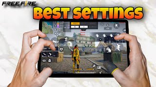 The BEST HUD Controls & Settings in Free Fire - Free Fire English Gameplay