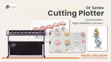 Cutting Plotter l LIYU GF Series Cutting Machine I High-Definition Camera with Touch Screen