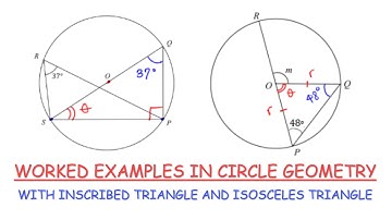 CIRCLE THEOREM WITH TRIANGLES  | WAEC WASSCE 2020 PAST QUESTION