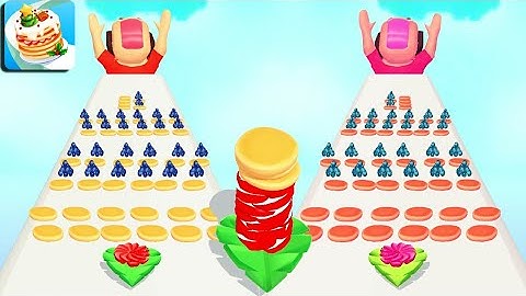 PANCAKE RUN NEW UPDATE ALL LEVELS MAX #71 GAMEPLAY WALKTHROUGH PART 18