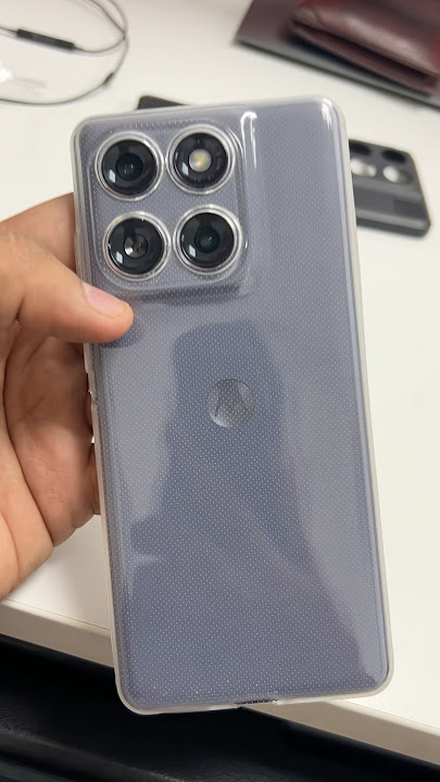 Motorola Edge 60 Fusion Transparent Back Cover  #motoedge60fusion #motorola