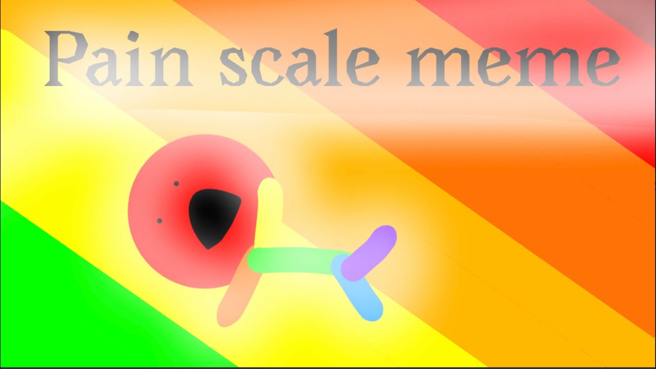 Pain scale meme - YouTube