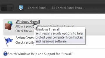 How to Block Internet Access of an Application through Firewall