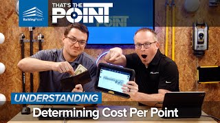 That's The Point - Determining Cost Per Point