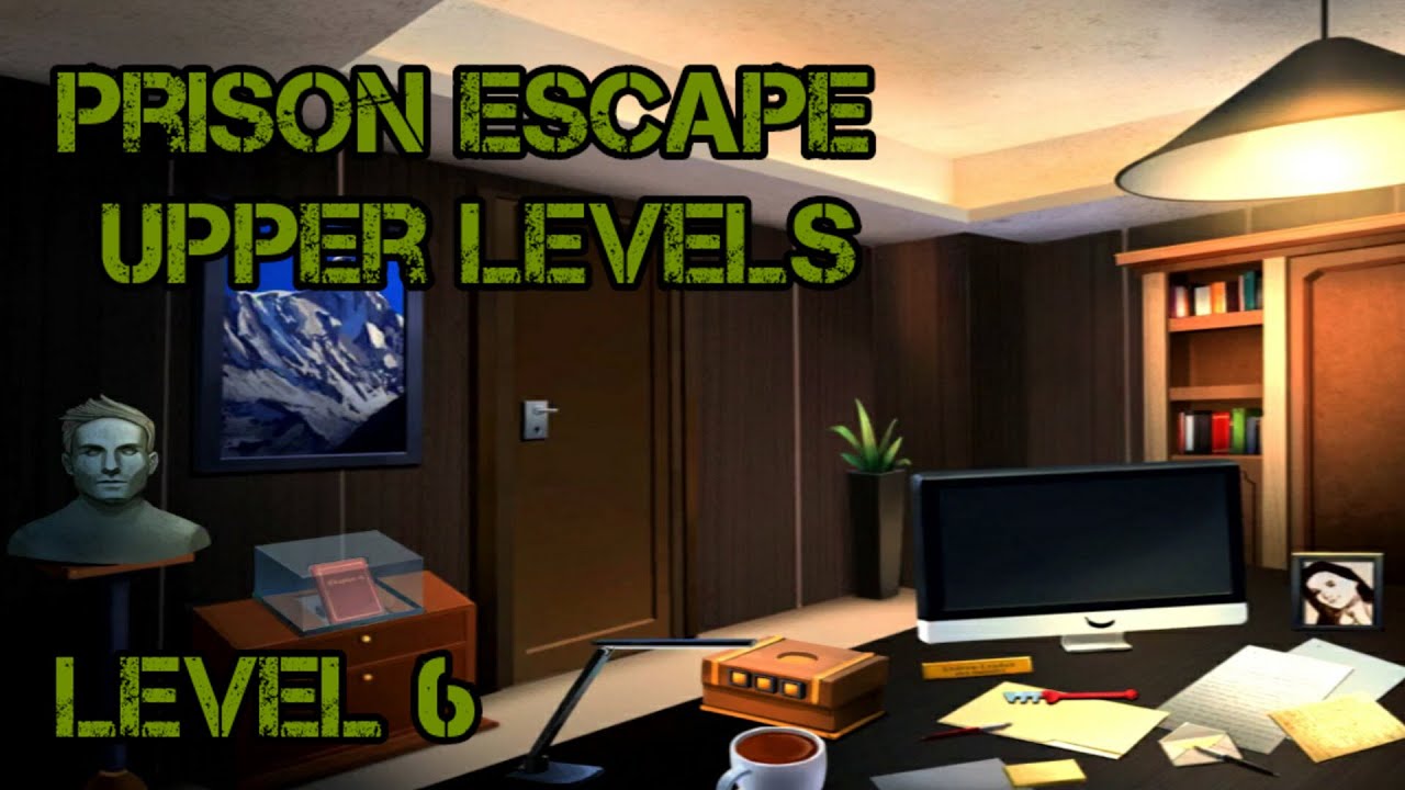 Prison Escape Puzzle Chapter 6 Upper Levels Walkthrough (Big Giant Games) 