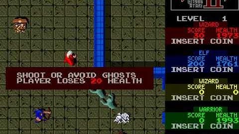 Gauntlet II (ATTRACT MODE)