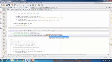 28. JAVA And MySQL (NetBeans IDE) Tutorial - How To Prevent New JFrame From Closing Another JFrame