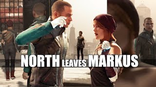 Detroit Become Human - North Rejects Markus Twice, Markus Ditches North (All Dialogue) Freedom March