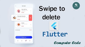 Swipe to Delete in Flutter | Computer Code