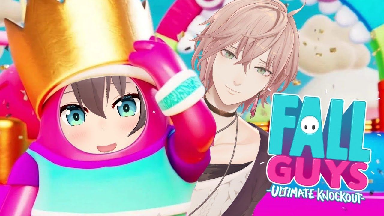 【Fall Guys】1時間チャレンジ！1位目指してぶちぎれます！【律可/夏色まつり】