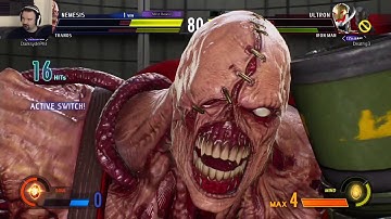 Marvel vs. Capcom Launch MP pt85 - vs. Ultron/Iron Man