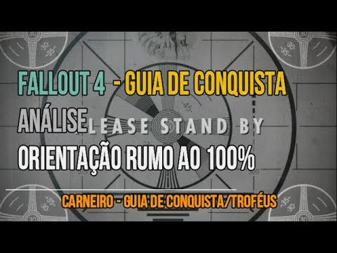 Vídeo: Análise E Especulação Da Lista De Troféus E Conquistas Do Fallout 4