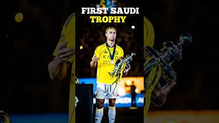 Cristiano Ronaldo’s FIRST Saudi Trophy! 🏆