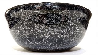 Aluminum and  Resin Bowl! / A Gift From Peter Brown!