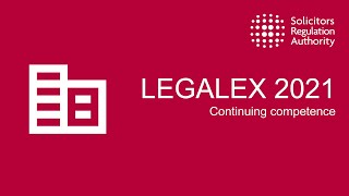 LEGALEX 2021 | Continuing competence