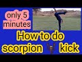 #martialarts#karate#.     How to do scorpion 🦂 kick||