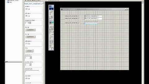 GrafiXML demonstration of a complete user interface generation