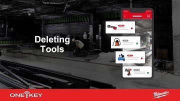 Deleting Tools: Inventory Management | One-Key iOS Support