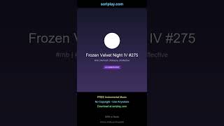 Frozen Velvet Night IV #275 #Shorts