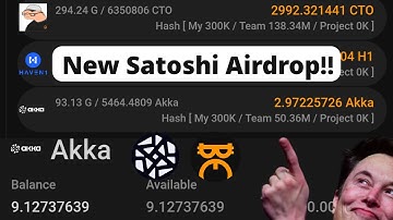 How to Start Mining $AKKA : Latest Satoshi App Airdrop - OEX New Announcement