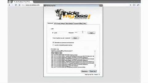 Hide My ip address.