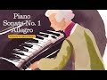 Piano sonata no1 allegro  wolfgang amadeus mozart