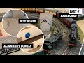 Circular model rail layout. Part 1: MDF baseboard and joiners.