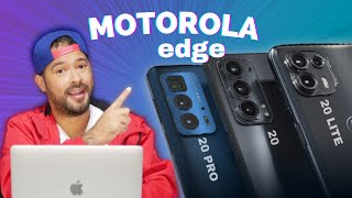 NOVOS MOTOROLA EDGE 20 LITE, EDGE 20 e MOTOROLA EDGE 20 PRO!