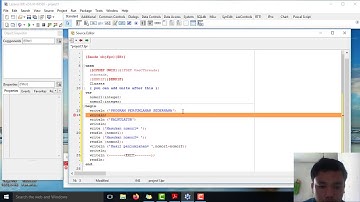 Dasar PASCAL mengunakan Lazarus| PEMROGRAMAN KOMPUTER