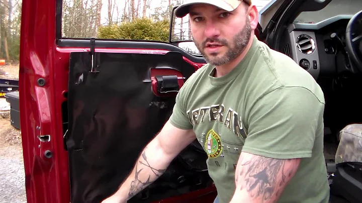 11-16 Ford SuperDuty Mirror Replacement - Easy STEP by STEP