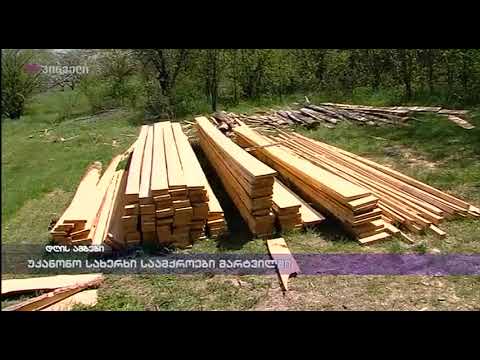 უკანონო სახერხი საამქროები მარტვილში