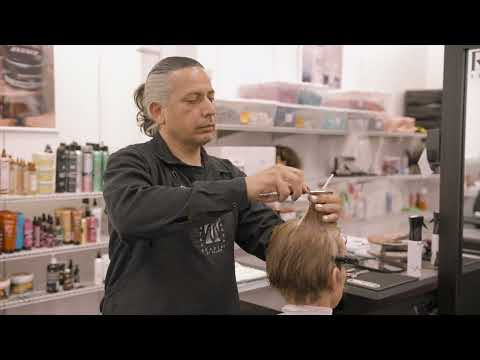 Barbering Students & Guests at the Montana Academy of Salons.