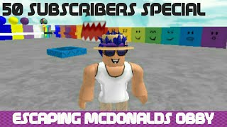 escape mcdonalds roblox obby map