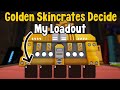 TDS but GOLDEN SKINCRATES DECIDE my LOADOUT | Tower Defense Simulator (Roblox)