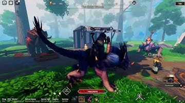 Roblox: Devas Of Creation! Stormscale (mount) showcase [EVOLVED]