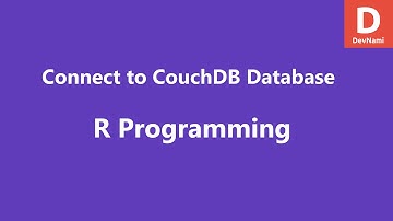 Connect to CouchDB Database in R