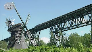 Die Rendsburger Hochbrücke und Hochdonnbrücke