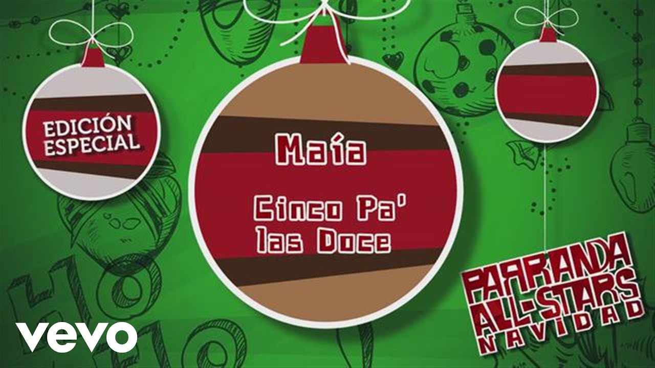 Megalópolis partícipe transferencia de dinero Maía - Cinco Pa' las Doce (Cover Audio) - YouTube