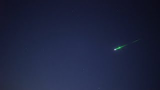 Perseid meteor and train 13/08/2022 01:37