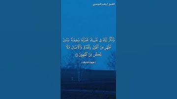 سورة الأعراف ( ٢٠٤ - ٢٠٦) / ياسر الدوسري