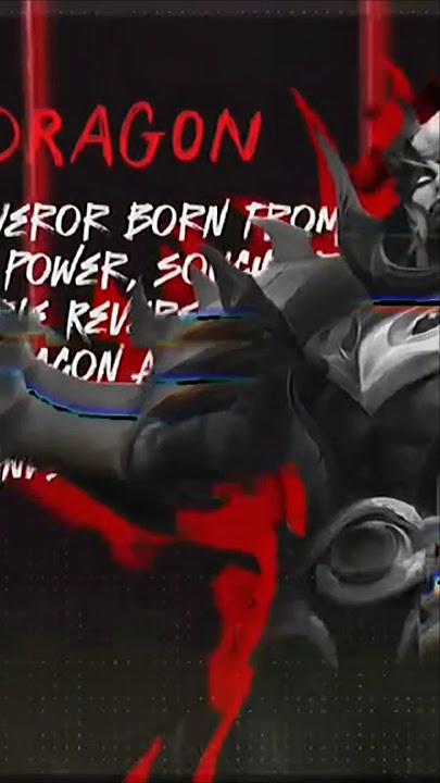 THE BLACK WILL RISE AGAIN  🏴‍☠️🔥渝中 Yu zhong VILLAIN (Anime Aspect) #f  #MLBB Mobilelegendsmy Edit