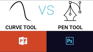 PowerPoint Curve tool vs Photoshop Pen tool