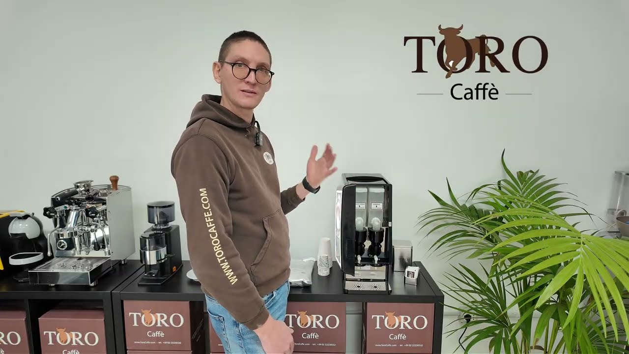 Funzionamento Macchina Ginseng GH2 SPM con Caffè al Ginseng Toro 