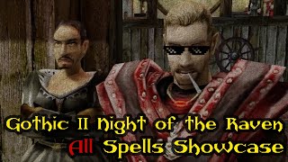 Gothic II Night of the Raven All Spells Showcase #gothic #gaming
