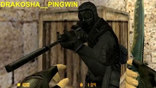 Two Knife Frags / Counter-Strike 1.6 by Drakosha__PingWin