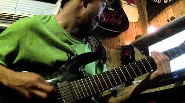 TesseracT- "Concealing Fate II - Deception", (guitar cover) - Dylan Headley