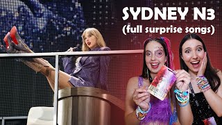 VIP Experience at Taylor Swift ERAS TOUR Australia - Sydney N3 (full surprise songs)