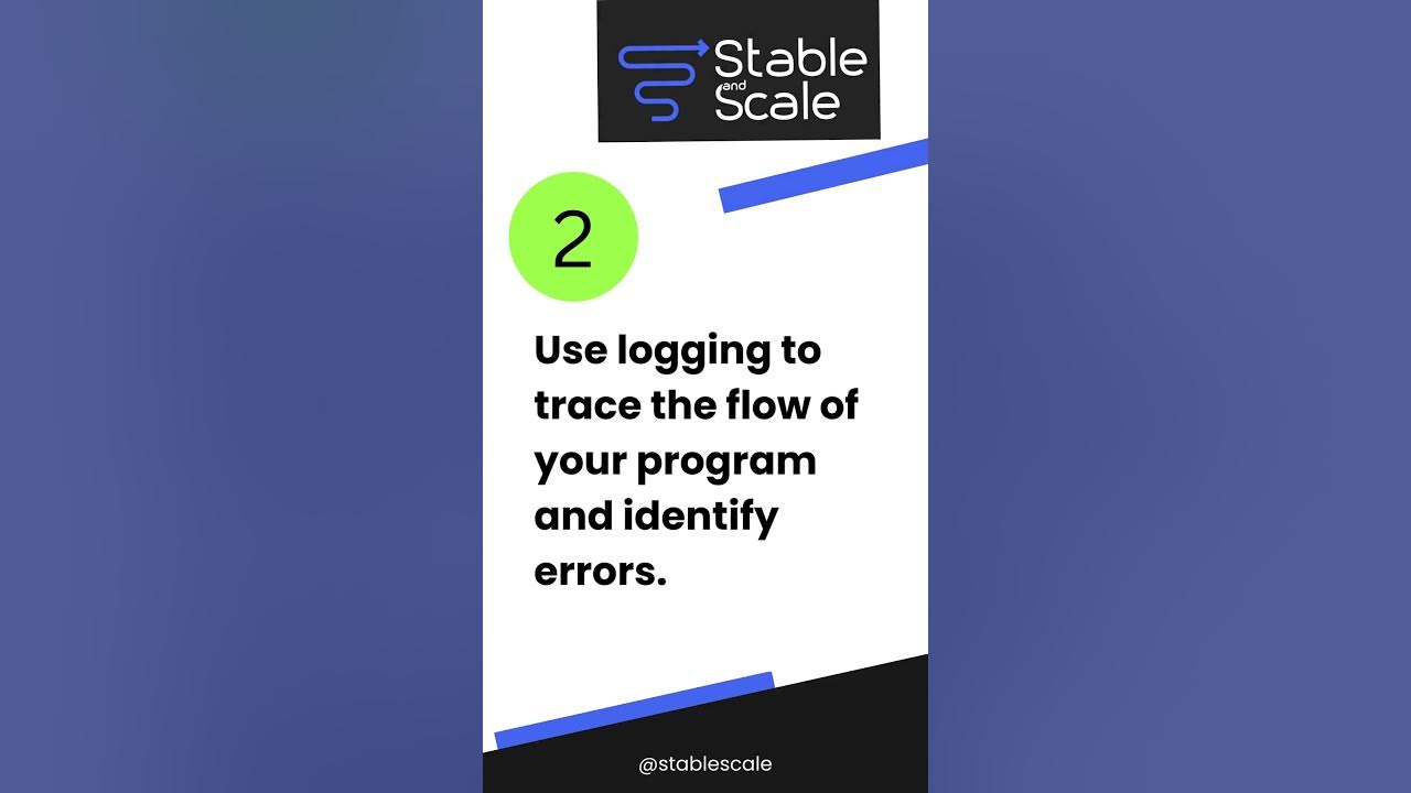 Debugging strategies for success stable scale stablescale 