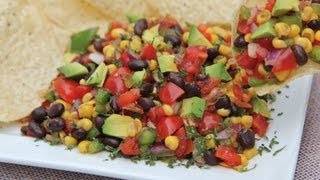 Easy Black Bean Corn Salad  So ADDICTIVE!